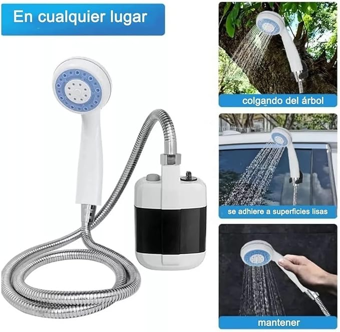 LiteAqua™ Compact Handheld Outdoor Shower – Portable Travel & Camping Water Sprayer
